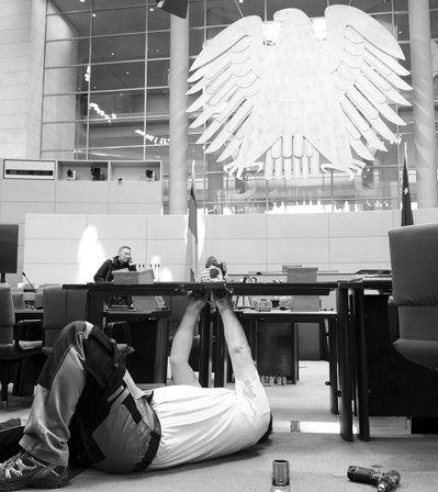 IBKA – arbeitet am Umbau in Deutschen Parlamenten, Foto: Deutscher Bundestag / Lichtblick / Achim Melde