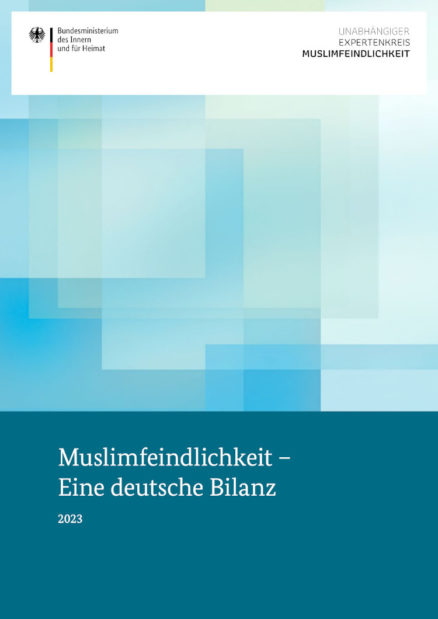 Vom Innenministerium in Auftrag gegebene Studie: Muslimfeindlichkeit – eine deutsche Bilanz.