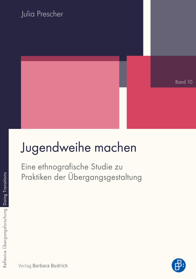 Cover Prescher: Jugendweihe machen, Verlag Barbara Budrich