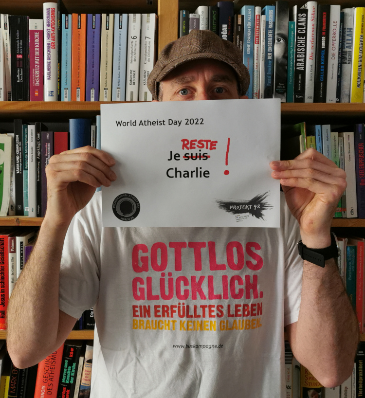 Aktionen zum Atheist Day gehören zu den Aktivitäten von Projekt 48. (Foto: Projekt 48)