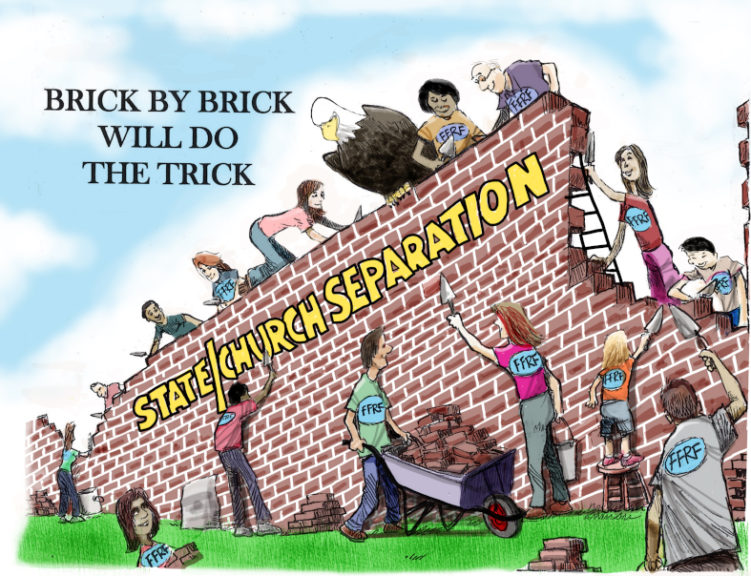 Die Freedom from Religion Foundation gehört zu den Organisationen, die daran arbeiten, die Trennung von Staat und Kirche auftrechtzuerhalten. (© FFRF)